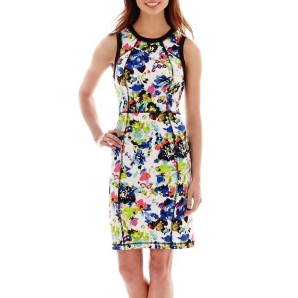 nicole by Nicole Miller Dresses & Skirts - nicole by Nicole Miller Sleeveless Printed Dress L